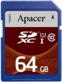 Apacer 64 GB SDXC Class 10 UHS-I AP64GSDXC10U1-R -  1